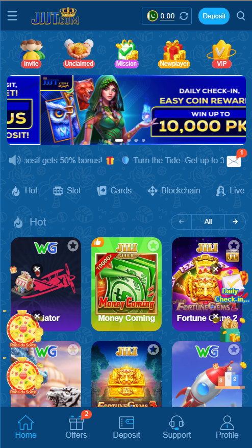 JjjT game interface image