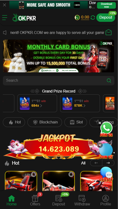 OKPKR Game interface image